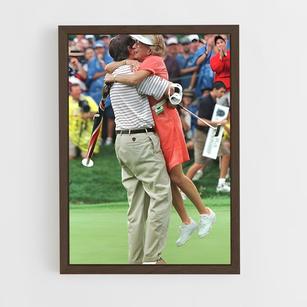Poster La Victoire Étreinte – affiche Golf (vue 5)